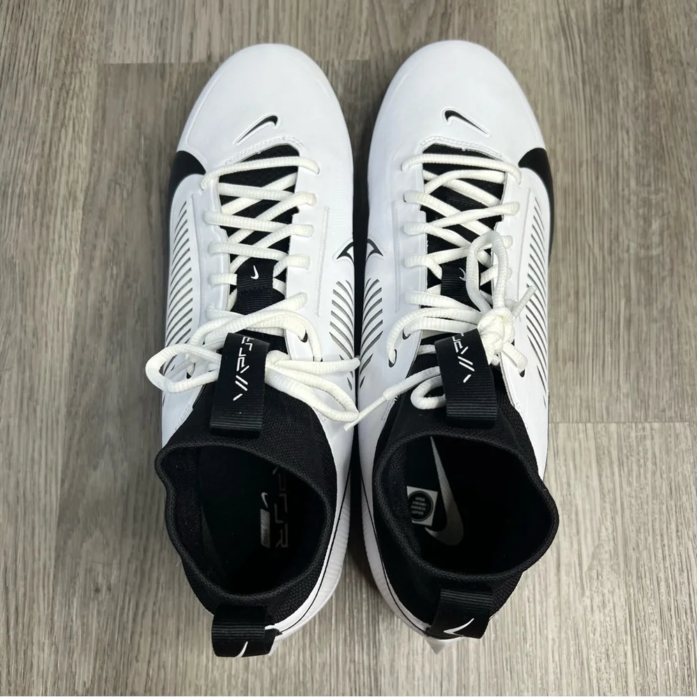 New Team Issued Nike Vapor Edge Pro 360 2 White Football FZ4267-100 Mens Size 14